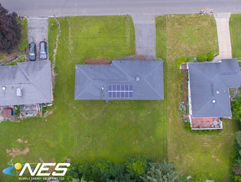 Solar panel project in Dewitt