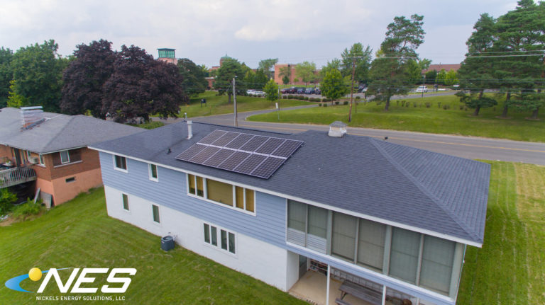 Solar panel project in Dewitt